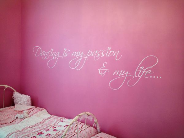 desired effects interiors wall mural lettering stickers